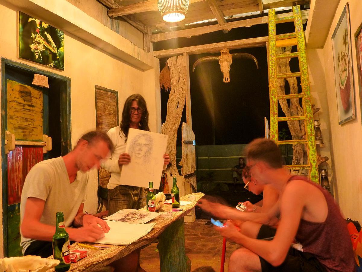 A Pousada Gipsy Backpackers Gili Trawangan Exterior foto