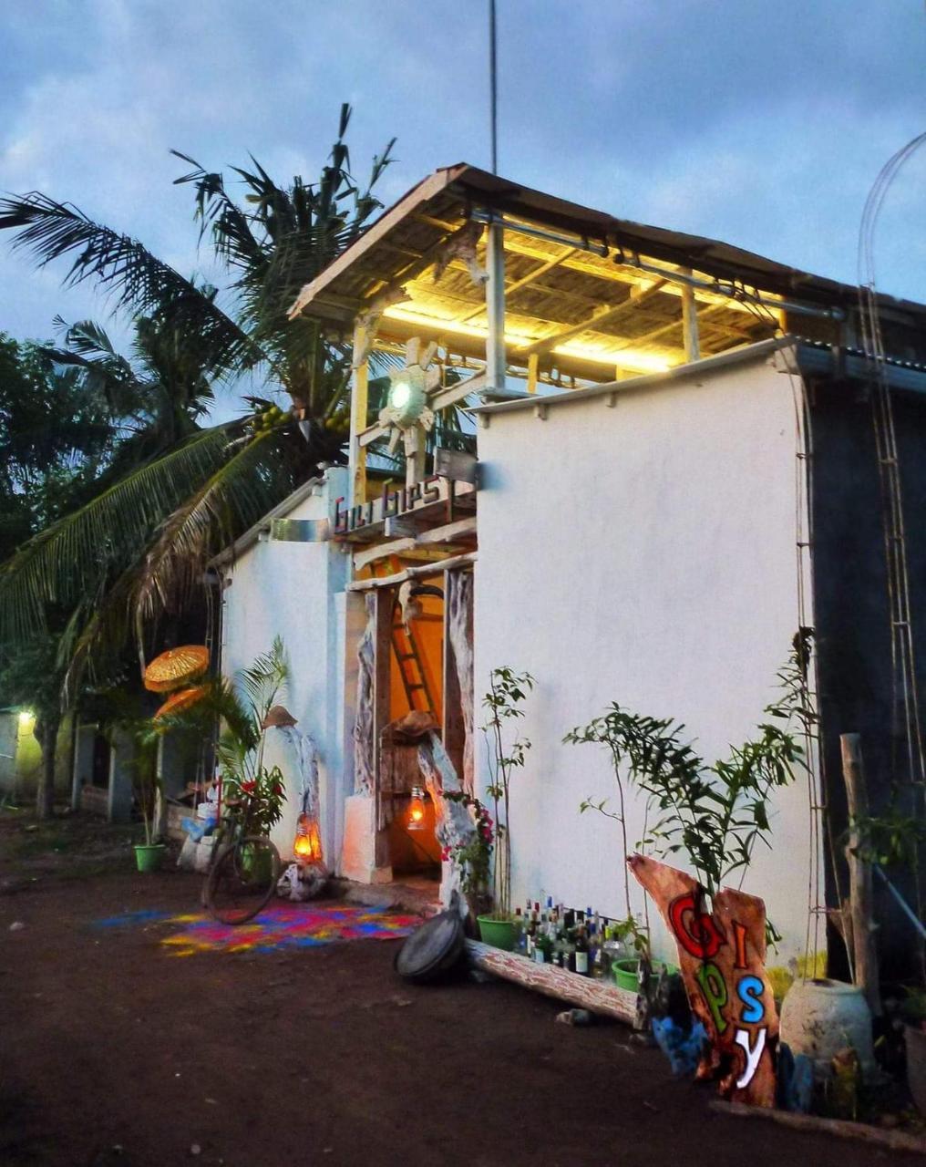 A Pousada Gipsy Backpackers Gili Trawangan Exterior foto